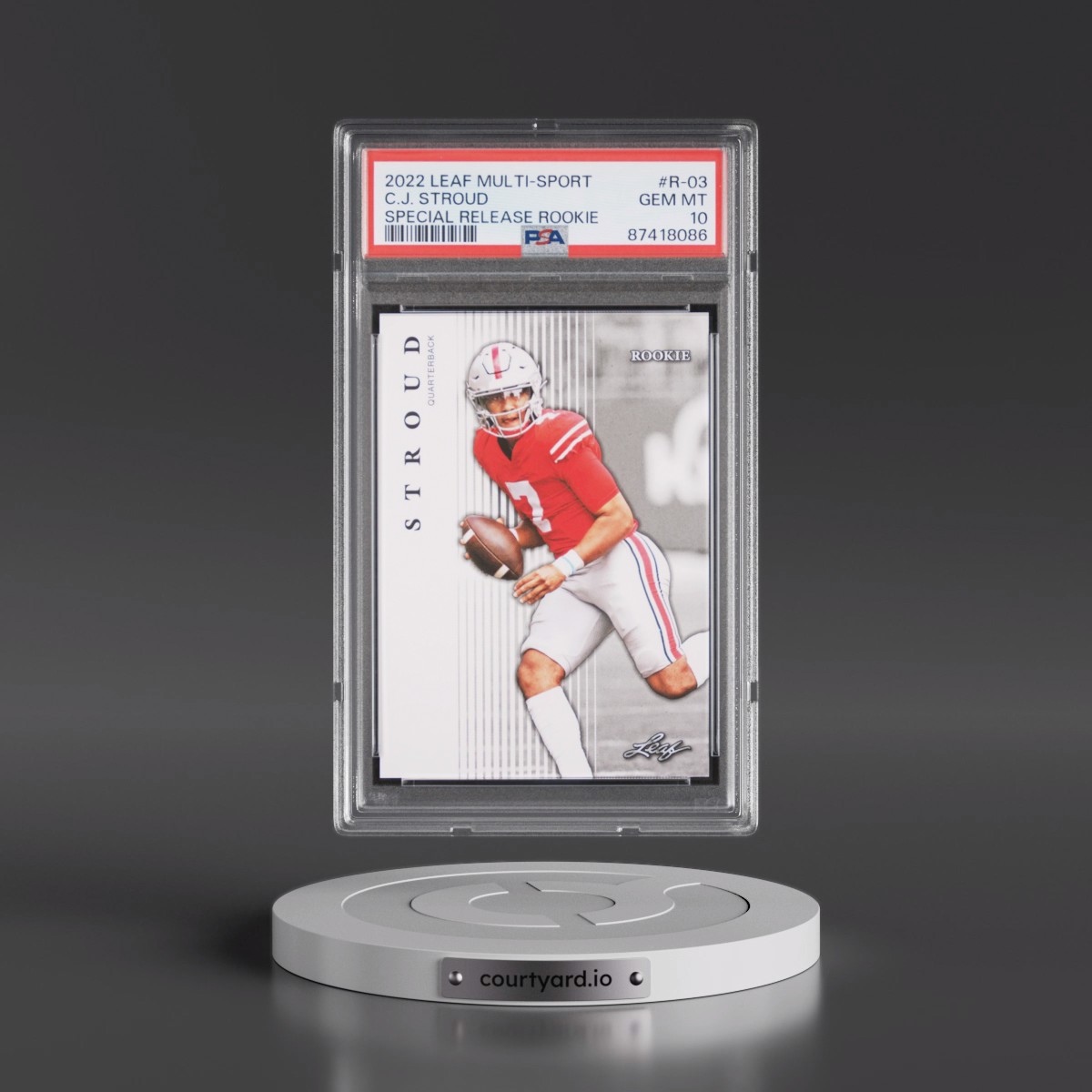 2022 Pokémon Sword & Shield Astral Radiance #032 Lampent - Trick or Trade 2022 (PSA 10 GEM MINT)