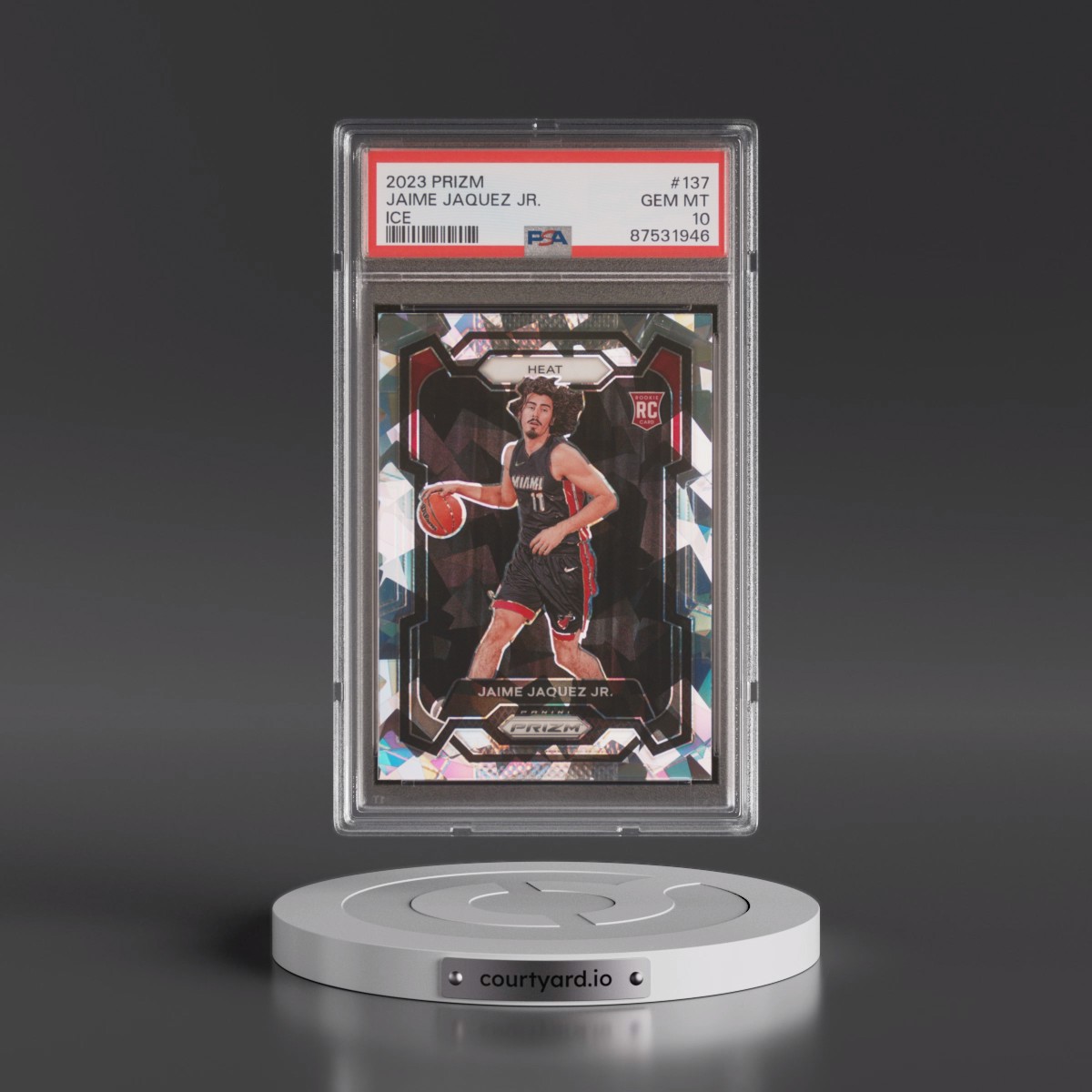 2023 Panini Prizm Jaime Jaquez Jr. - Ice #137 PSA 10