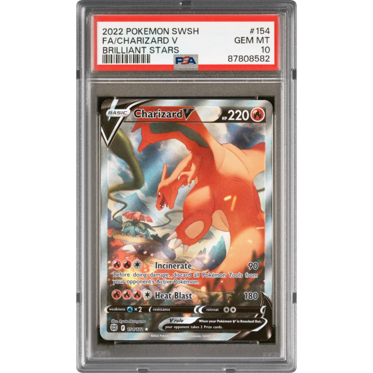 Charizard V card artwork