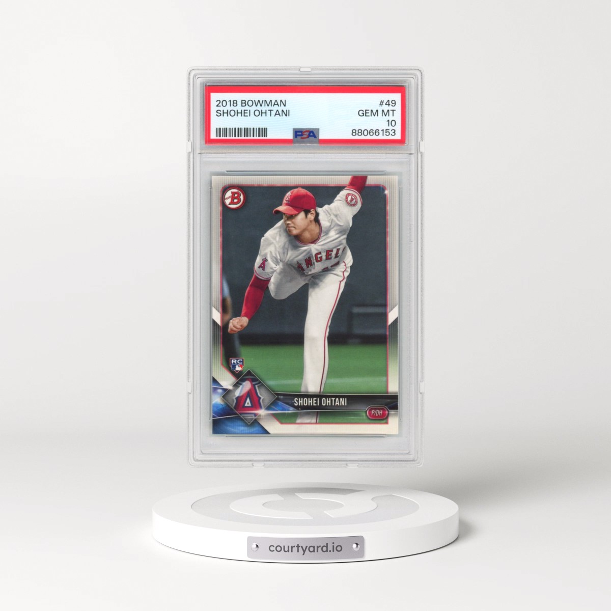 2018 Bowman #49 Shohei Ohtani (PSA 10 GEM MINT)