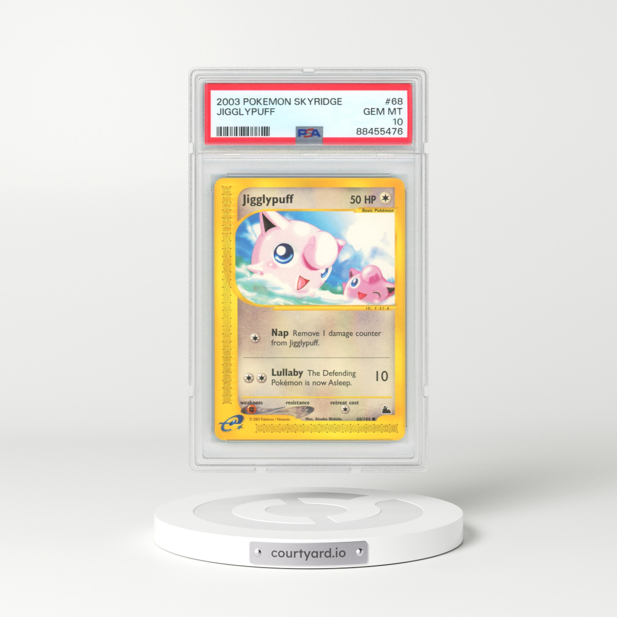 2003 Skyridge #68 Jigglypuff (PSA 10 GEM MINT)