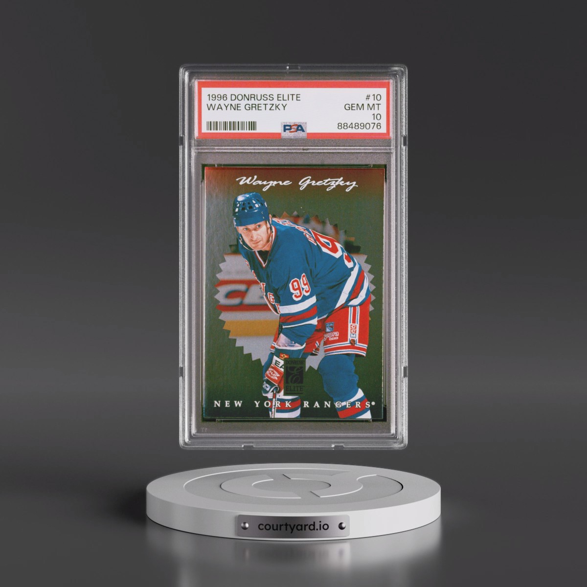 1996 Donruss Elite Wayne Gretzky #10 PSA 10