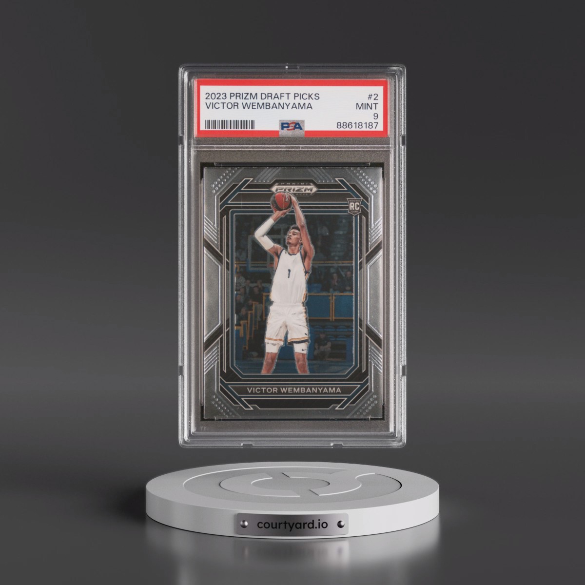 2023 Panini Prizm Draft Picks #2 Victor Wembanyama (PSA 9 MINT)