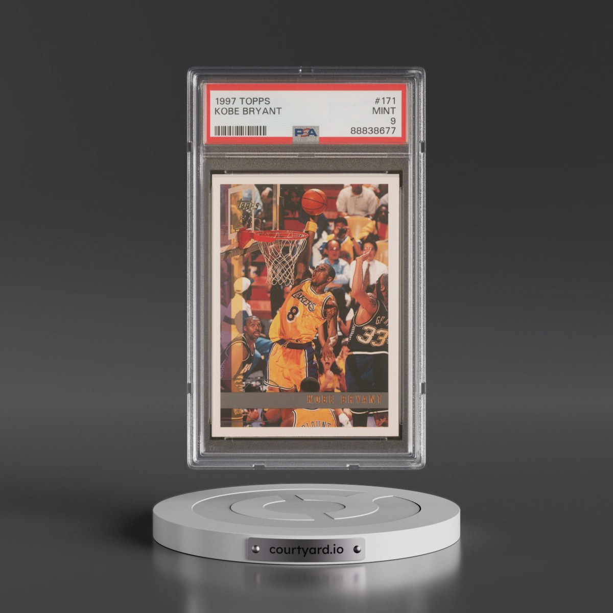 1997 Topps #171 Kobe Bryant (PSA 9 MINT)