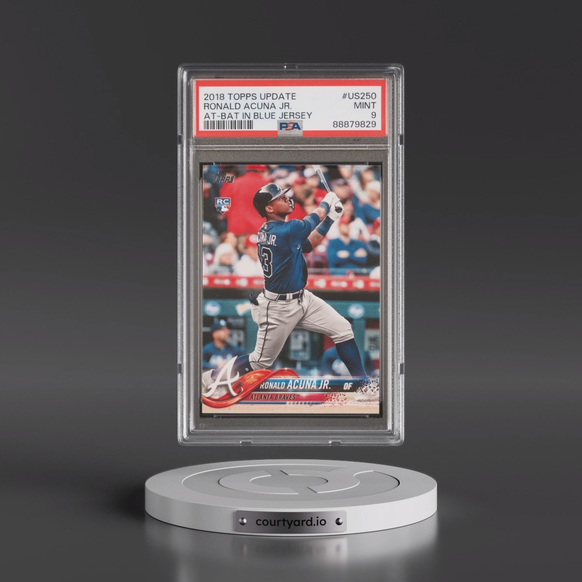 2018 Topps Update Ronald Acuna Jr. #US250 PSA 9