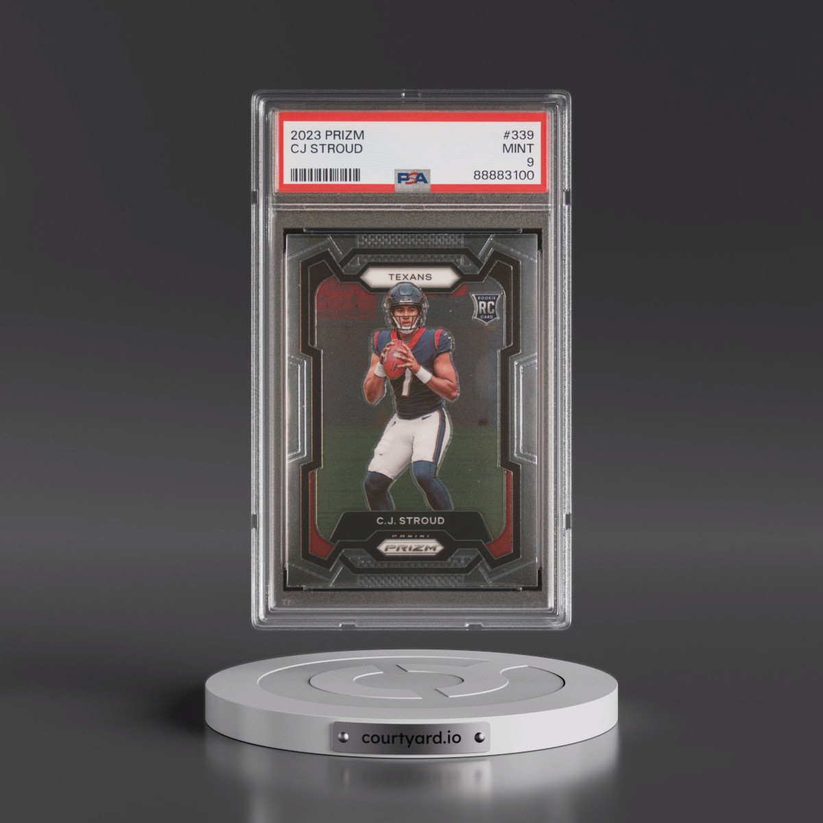 2023 Panini Prizm #339 CJ Stroud (PSA 9 MINT)
