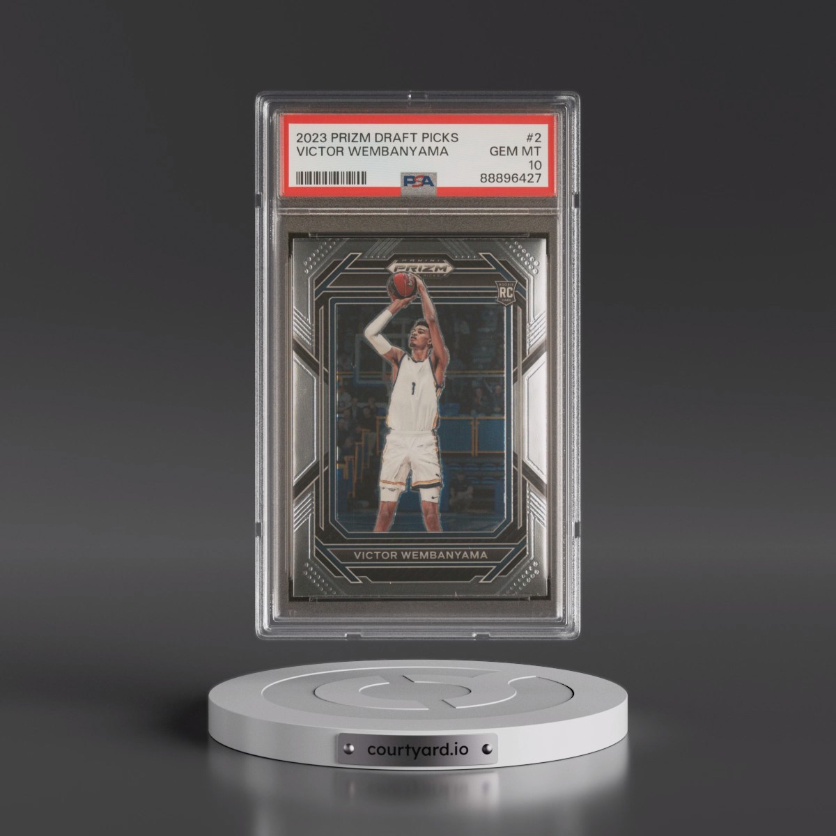2023 Panini Prizm Draft Picks #2 Victor Wembanyama (PSA 10 GEM MINT)