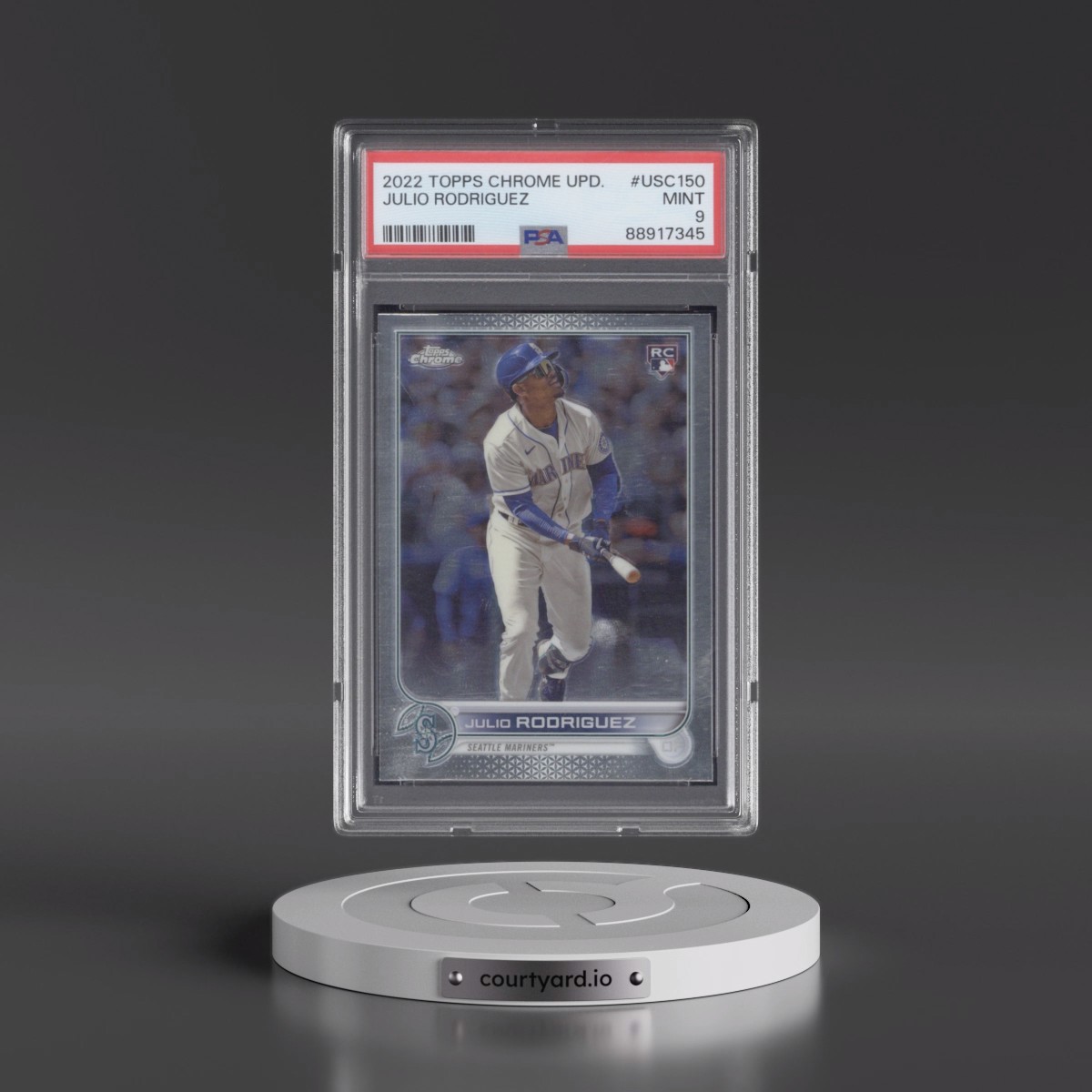 2022 Topps Chrome Update #USC150 Julio Rodriguez (PSA 9 MINT)
