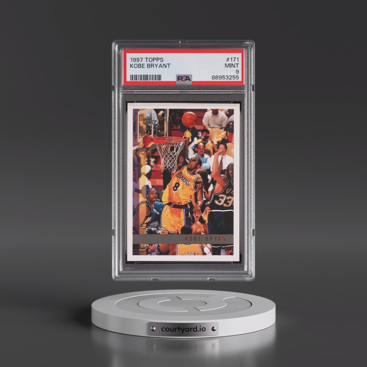 1997 Topps #171 Kobe Bryant (PSA 9 MINT)