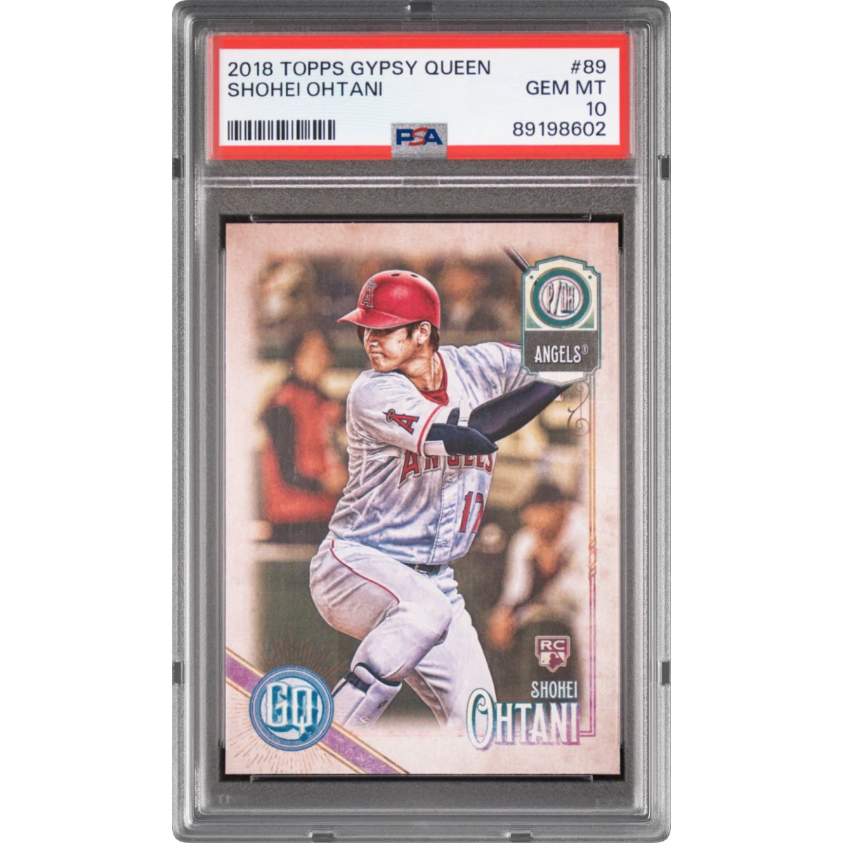 2018 Topps Gypsy Queen #89 Shohei Ohtani, PSA 10
