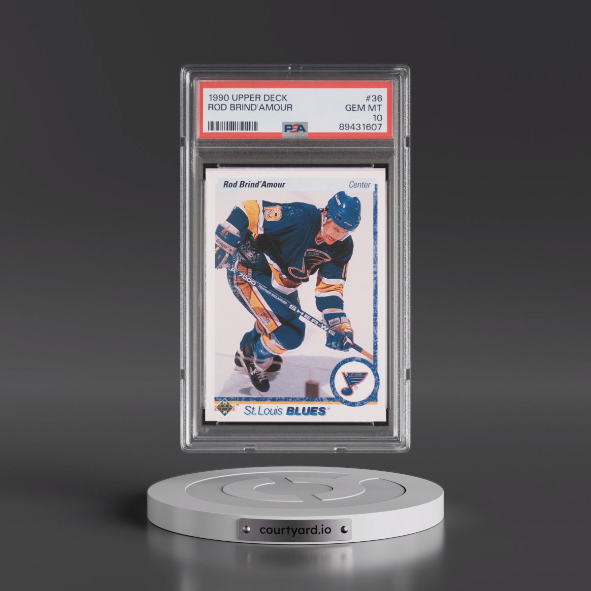 1990 Upper Deck Rod Brind'Amour #36 PSA 10