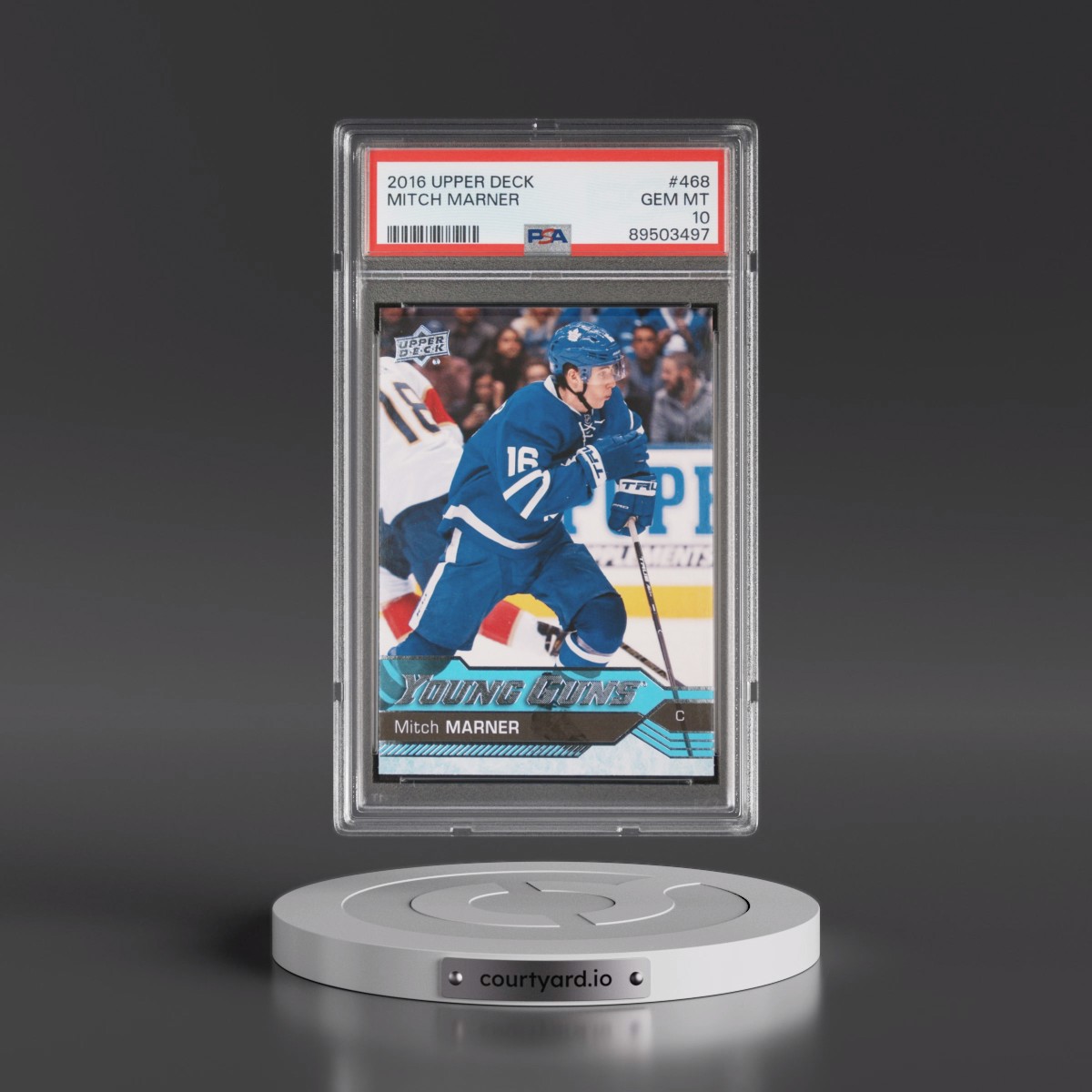 2016 Upper Deck #468 Mitch Marner (PSA 10 GEM MINT)