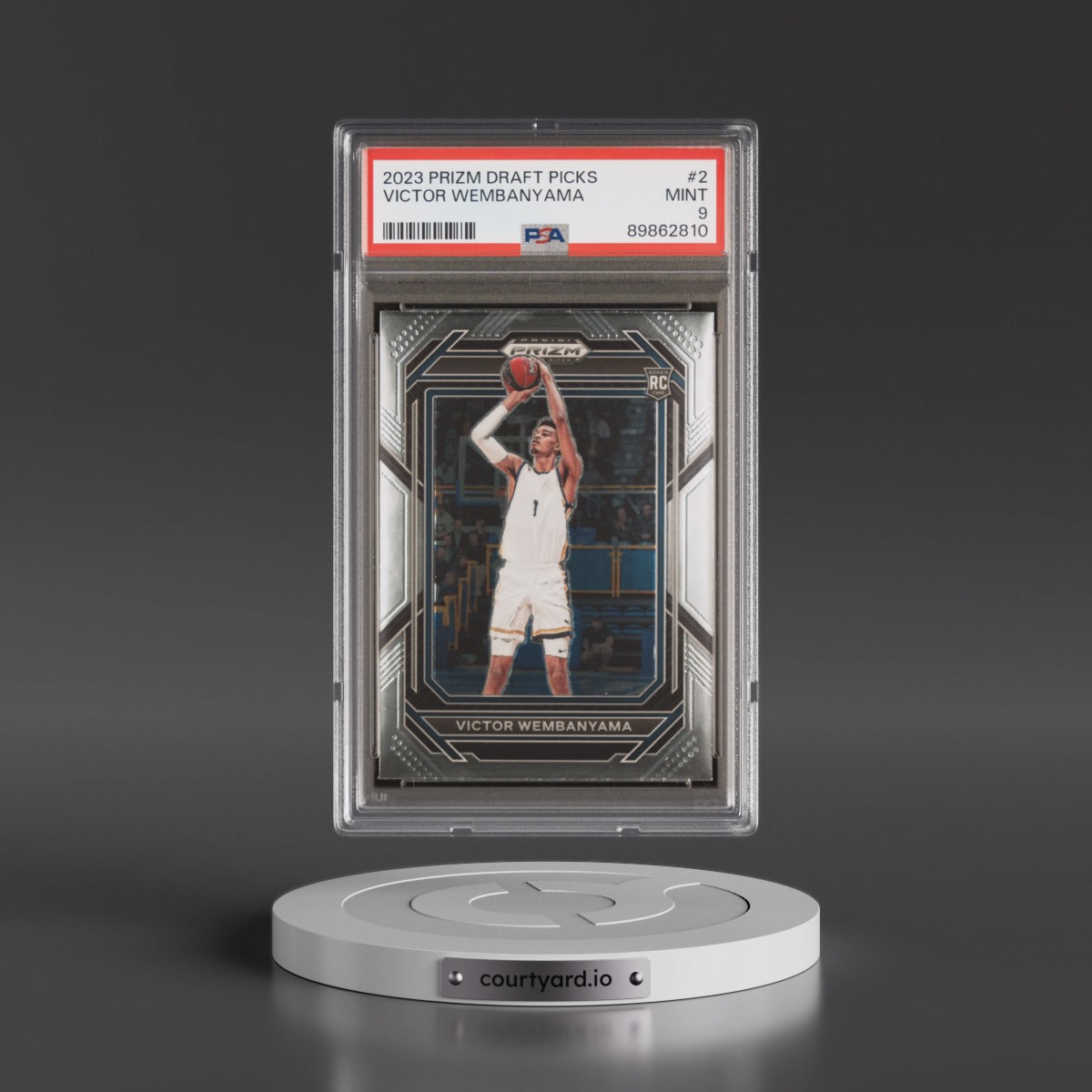 2023 Panini Prizm Draft Picks #2 Victor Wembanyama (PSA 9 MINT)
