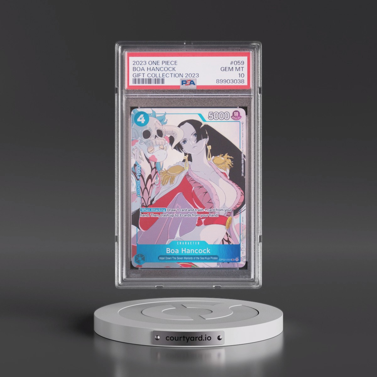 2023 One Piece Gift Collection 2023 #059 Boa Hancock (PSA 10 GEM MINT)