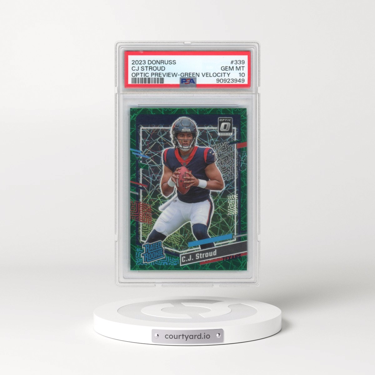 2023 Panini Donruss #339 CJ Stroud (PSA 10 GEM MINT)