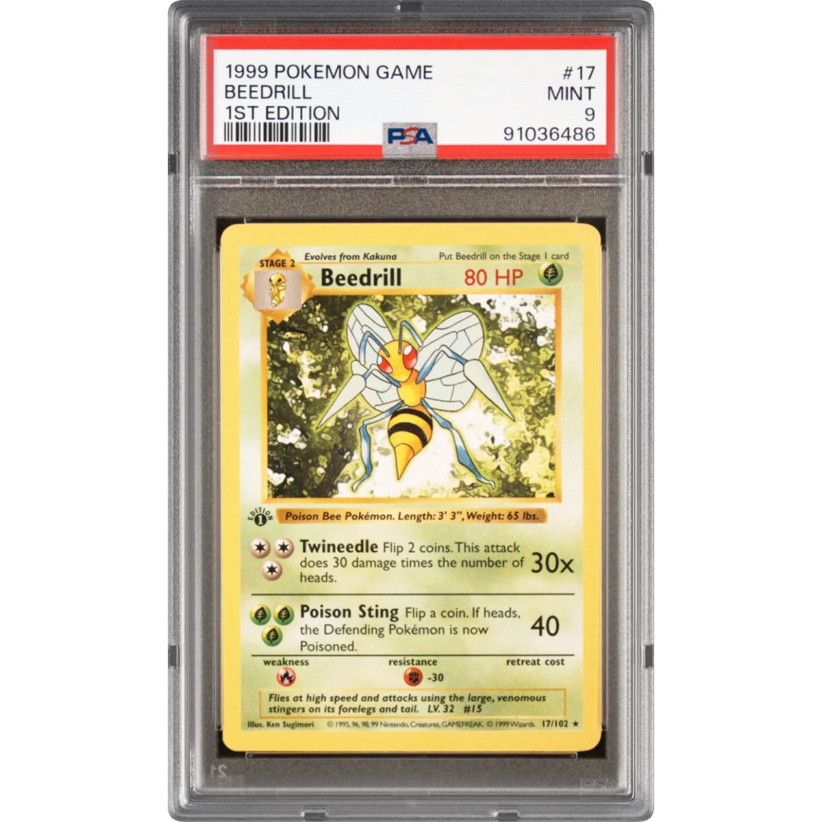 Beedrill card artwork