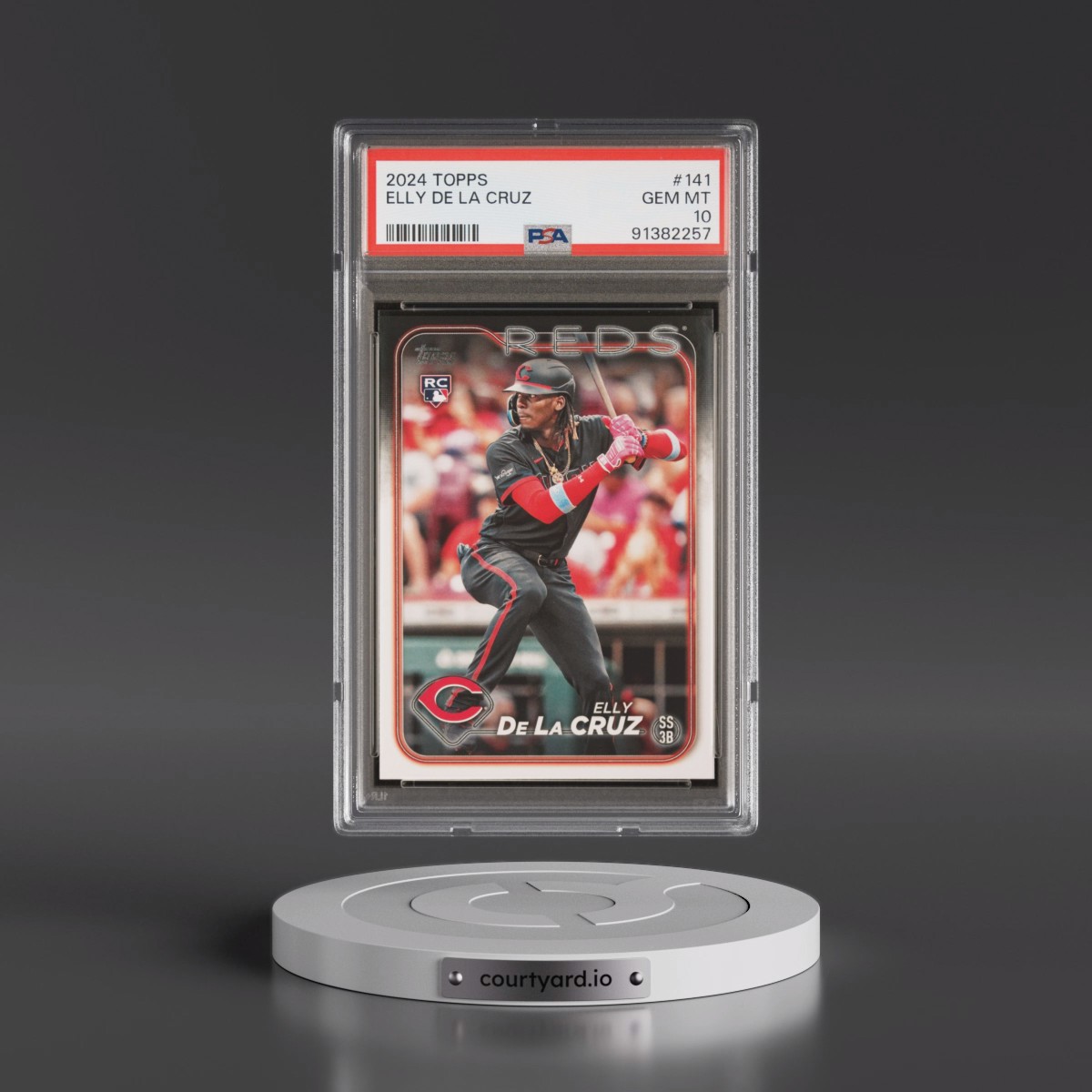 2024 Topps #141 Elly de La Cruz (PSA 10 GEM MINT)