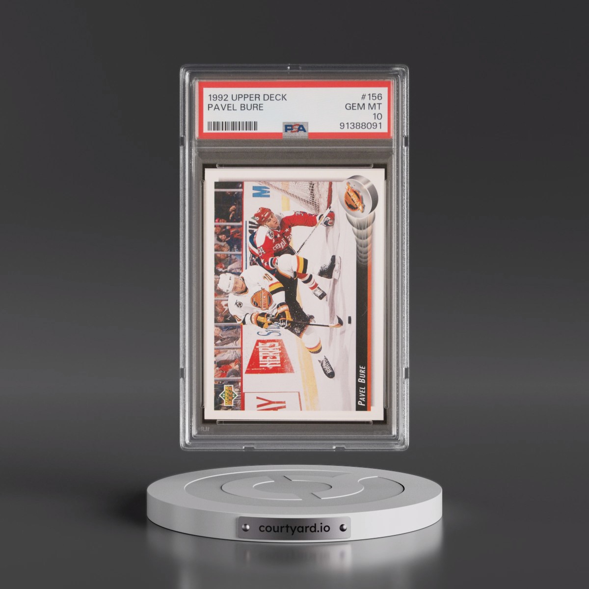 1992 Upper Deck #156 Pavel Bure (PSA 10 GEM MINT)