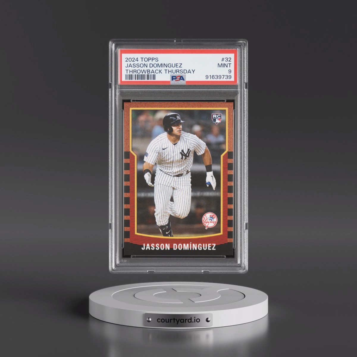 2024 Topps Throwback Thursday #32 Jasson Dominguez (PSA 9 MINT)