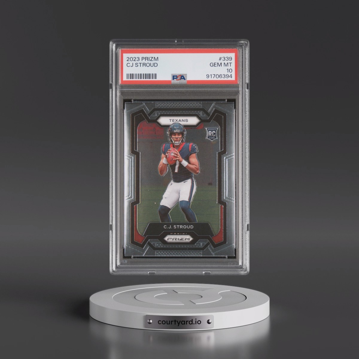 2023 Panini Prizm #339 CJ Stroud (PSA 10 GEM MINT)