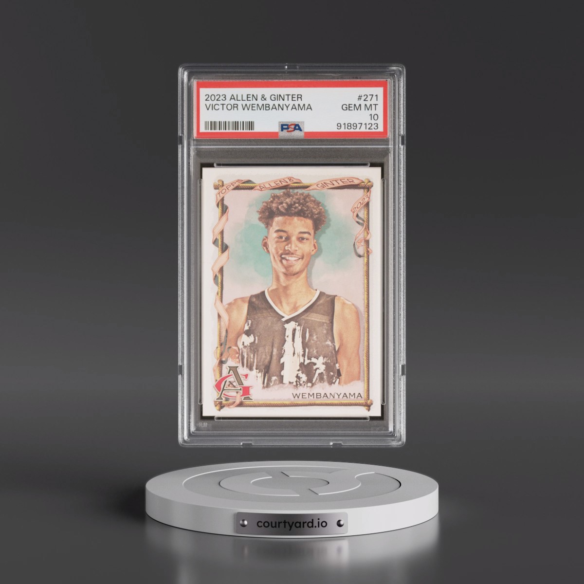 2023 Topps Allen & Ginter #271 Victor Wembanyama (PSA 10 GEM MINT)