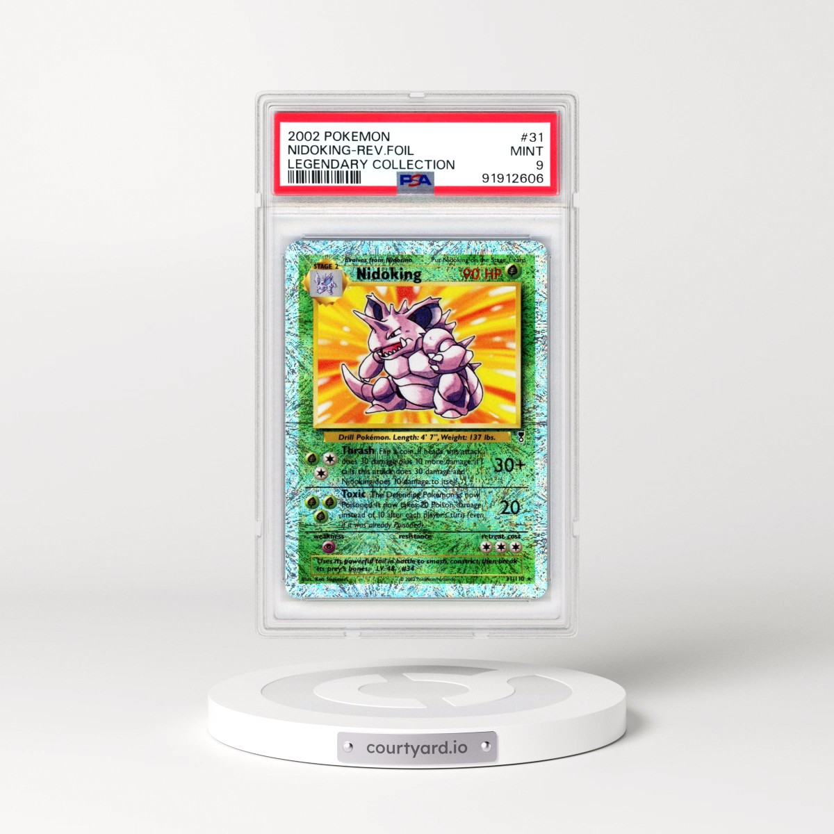 2002 Legendary Collection #31 Nidoking (PSA 9 MINT)