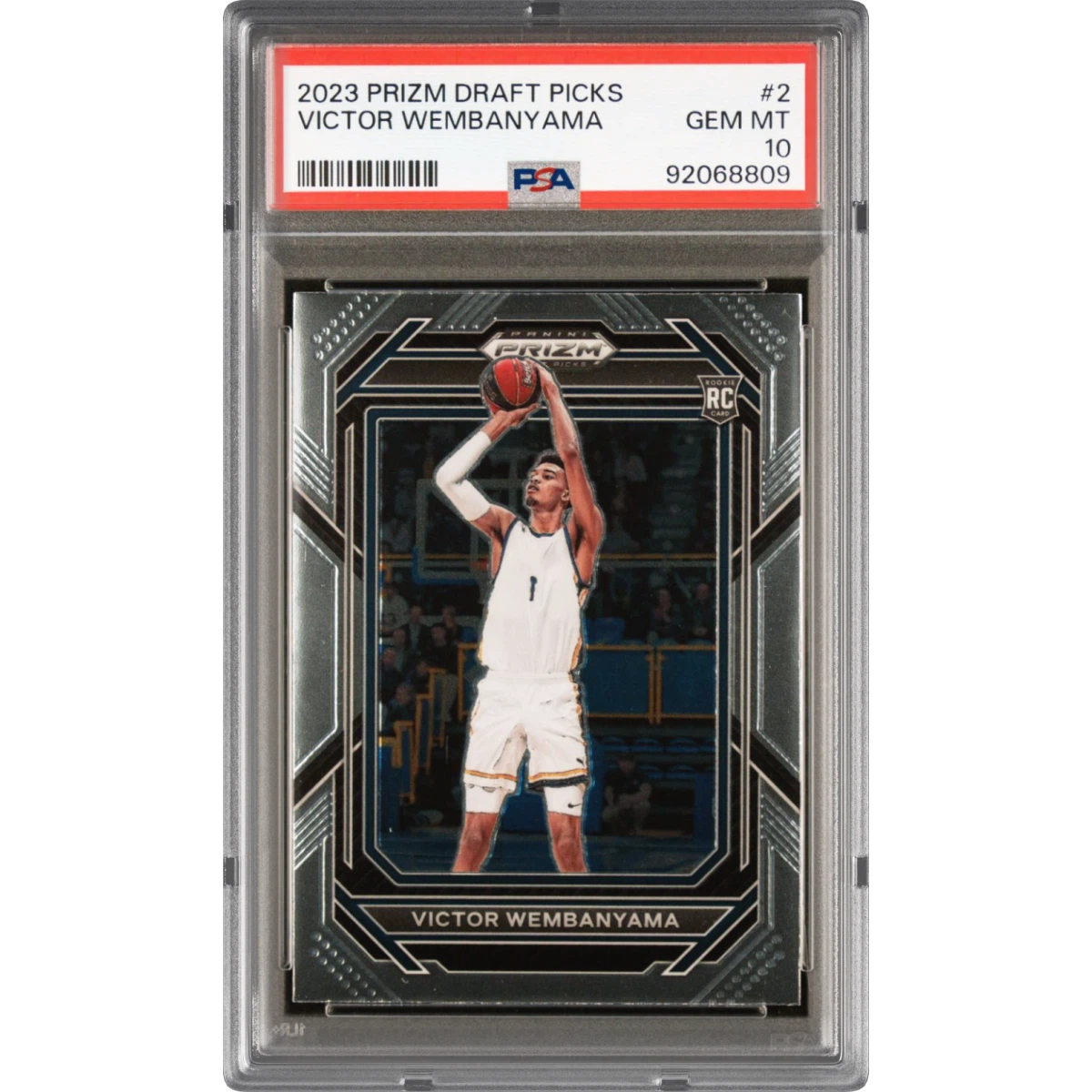 2023 Panini Prizm Draft Picks #2 Victor Wembanyama (PSA 10 GEM MINT)