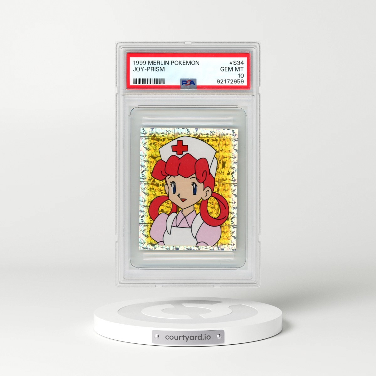 1999 Merlin Pokémon #S34 Joy-Prism (PSA 10 GEM MINT)