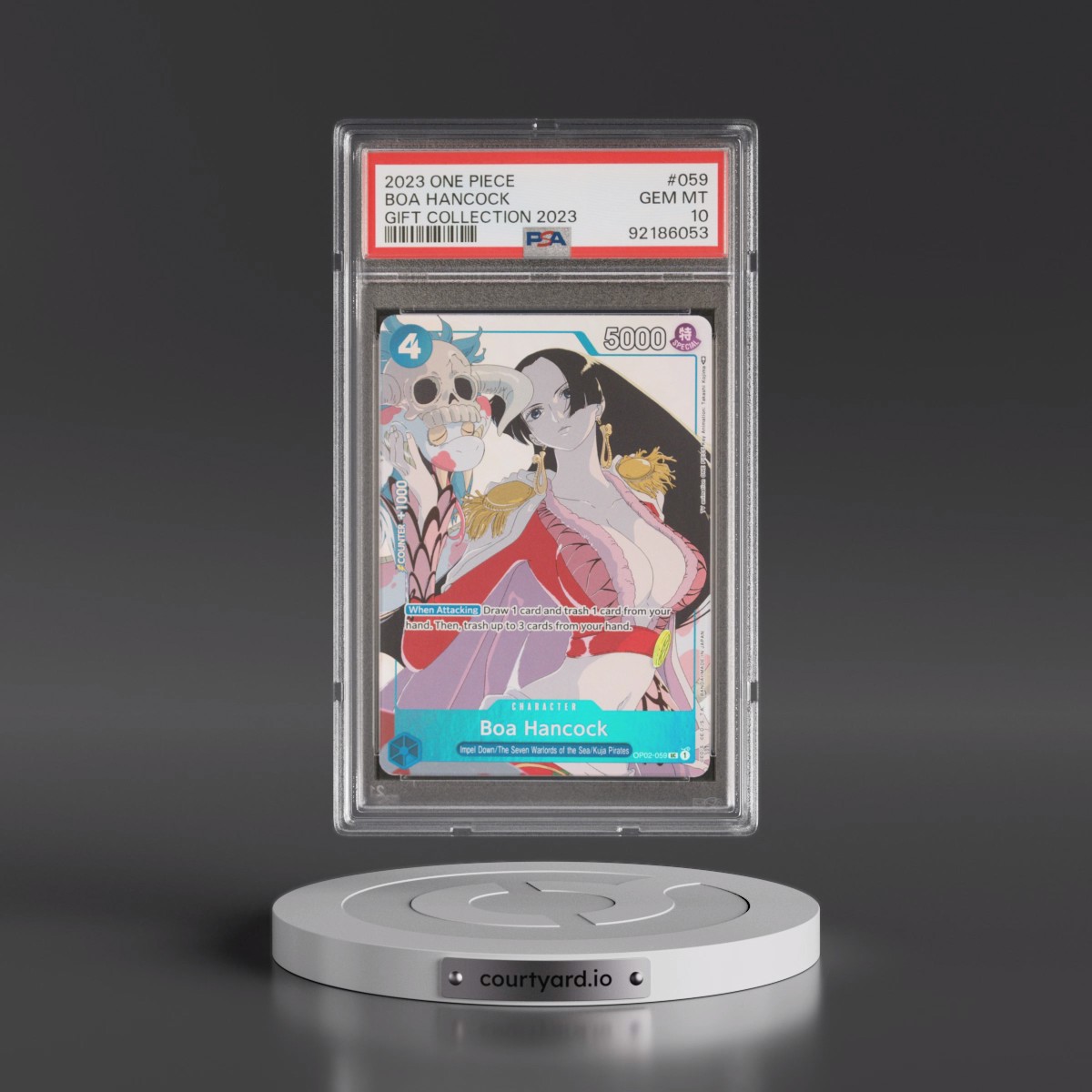 2023 One Piece Gift Collection 2023 #059 Boa Hancock (PSA 10 GEM MINT)