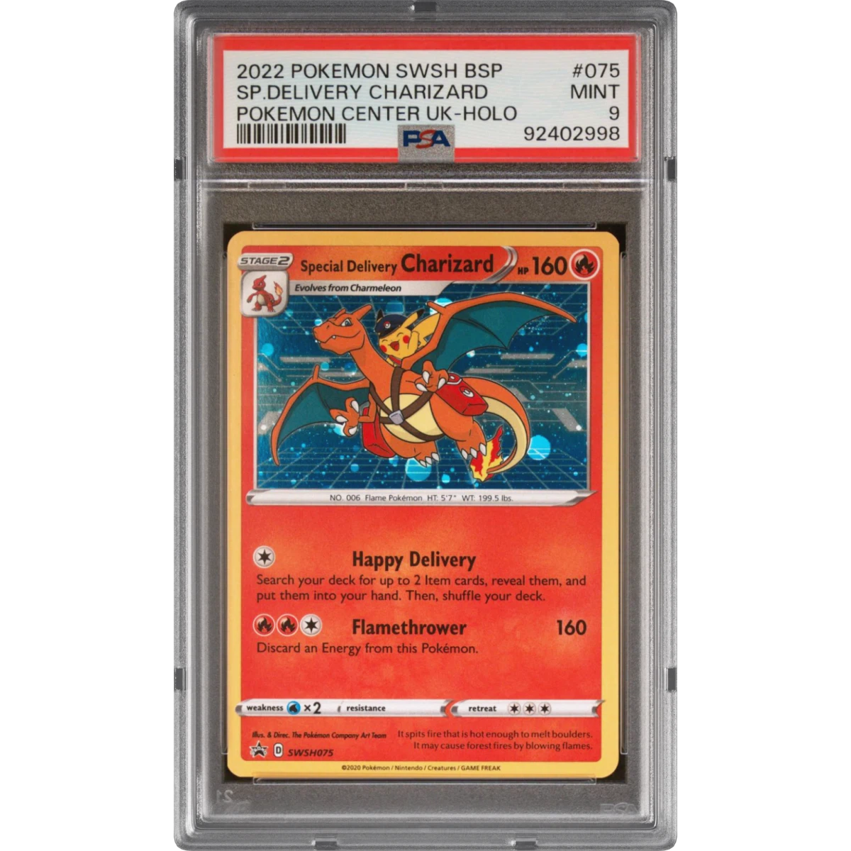 Pokémon Swsh Special Delivery Charizard - Center United Kingdom ( )