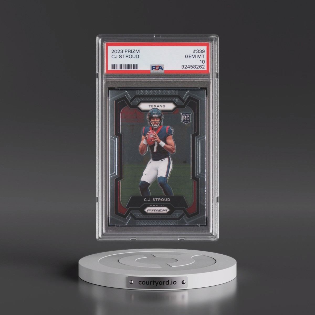 2023 Panini Prizm #339 CJ Stroud (PSA 10 GEM MINT)