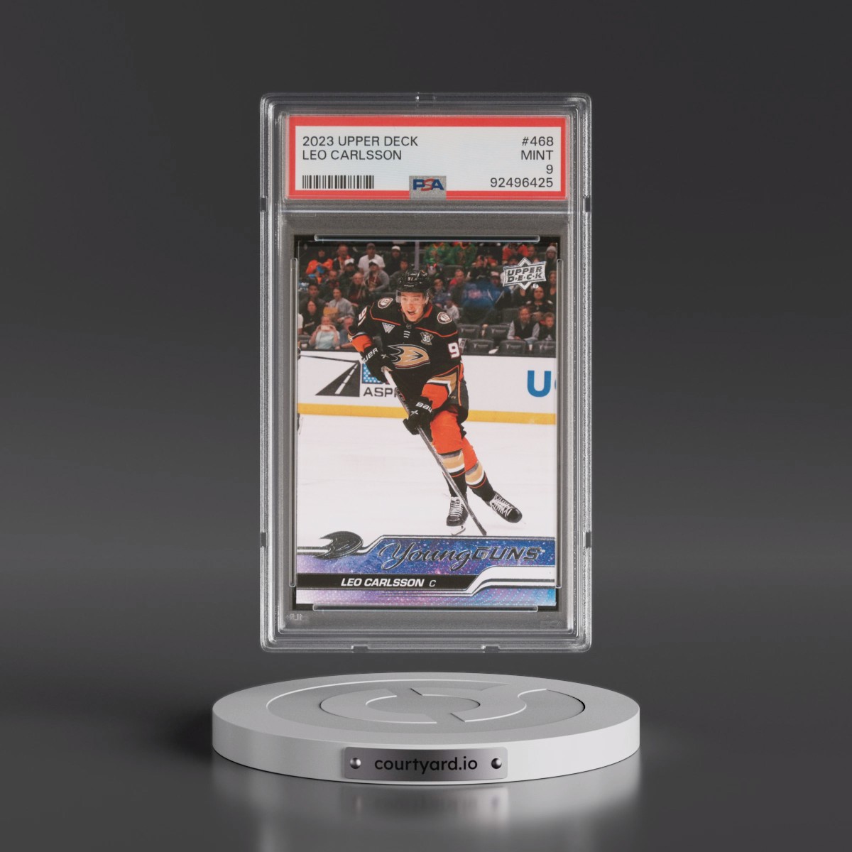2023 Upper Deck #468 Leo Carlsson (PSA 9 MINT)