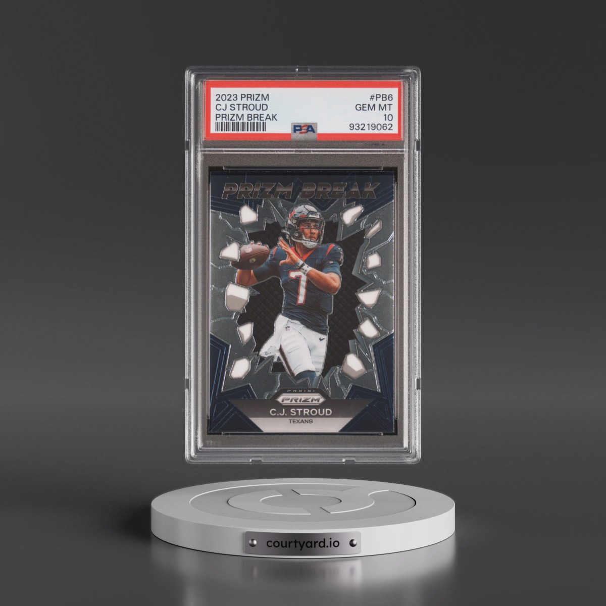 2023 Panini Prizm Prizm Break #PB6 CJ Stroud (PSA 10 GEM MINT)