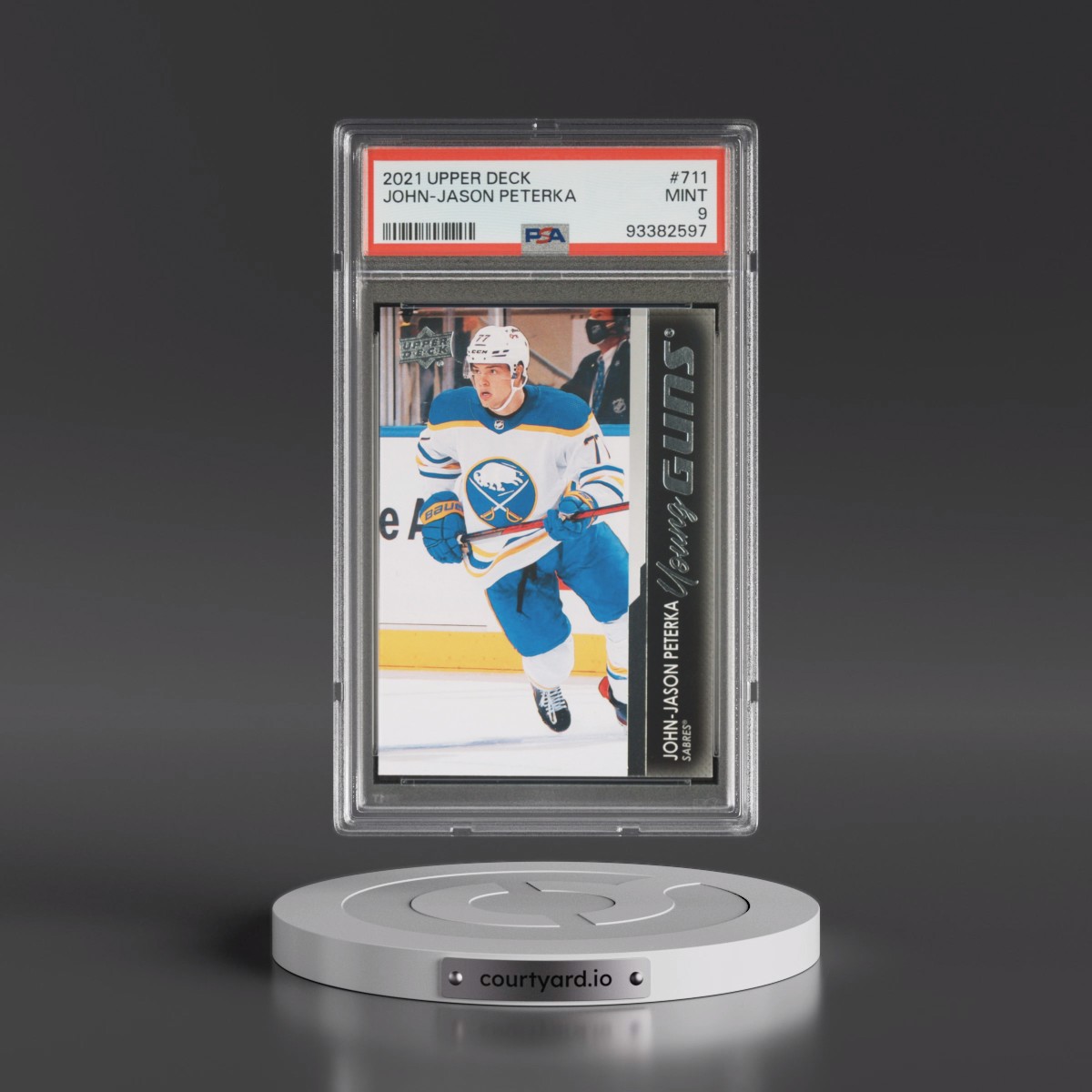 2021 Upper Deck John-Jason Peterka #711 PSA 9