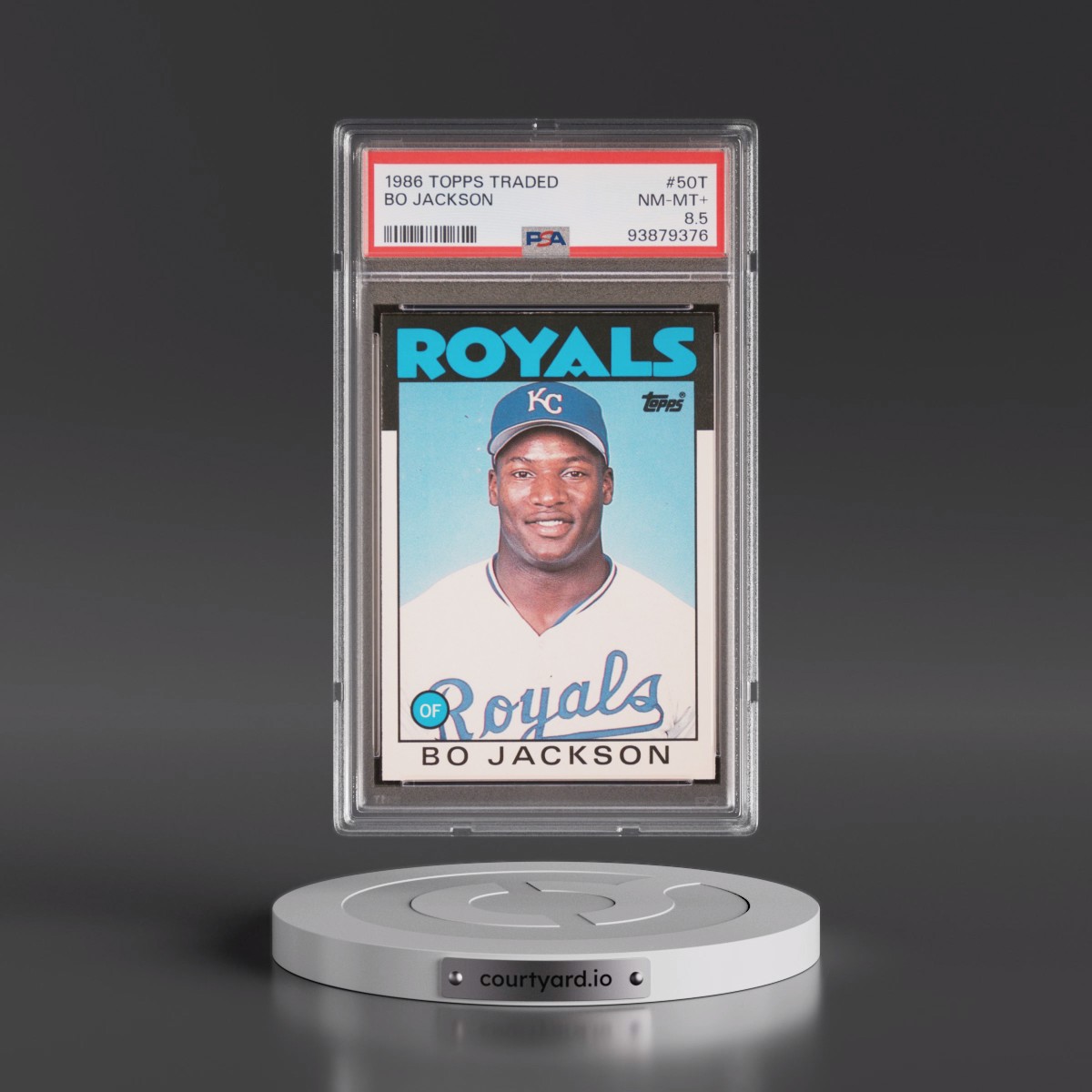 1986 Topps Traded #50T Bo Jackson (PSA 8.5 NM-MT+)