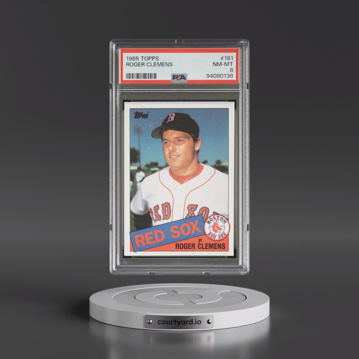 1985 Topps #181 Roger Clemens (PSA 8 NM-MT)