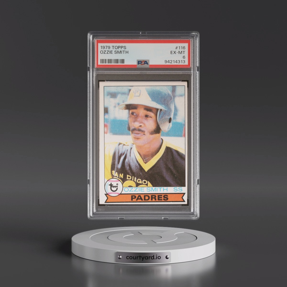 1979 Topps #116 Ozzie Smith (PSA 6 EX-MT)