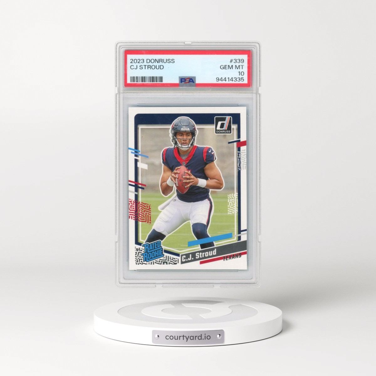 2023 Panini Donruss #339 CJ Stroud (PSA 10 GEM MINT)
