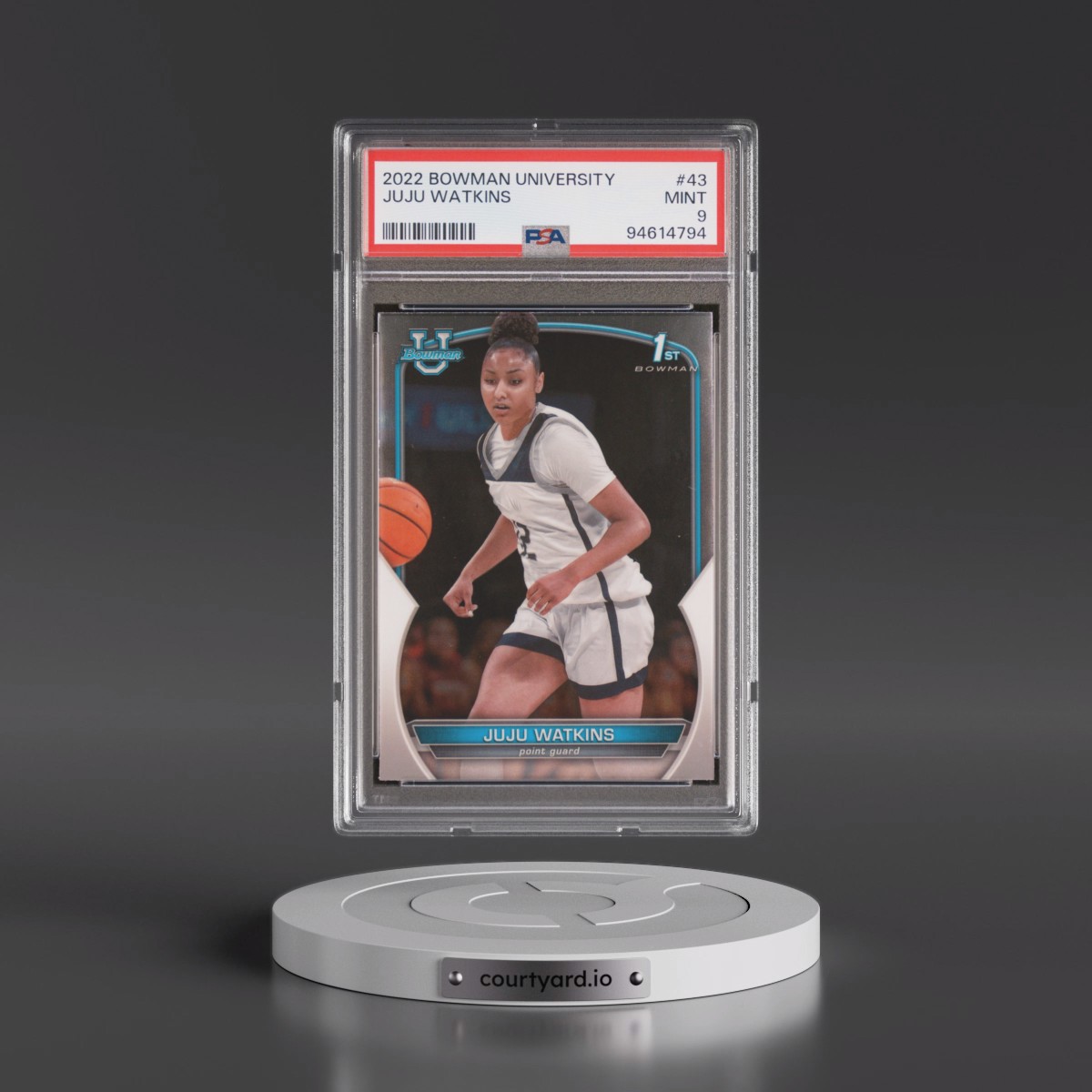 2022 Bowman Chrome University #43 Juju Watkins (PSA 9 MINT)