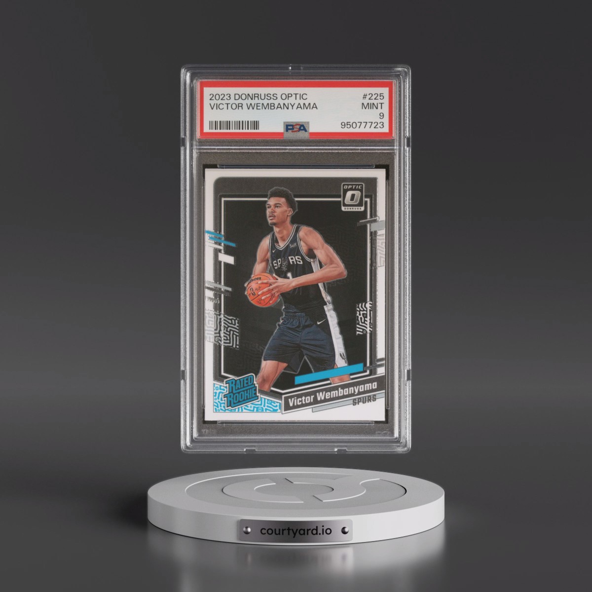 2023 Panini Donruss Optic #225 Victor Wembanyama (PSA 9 MINT)