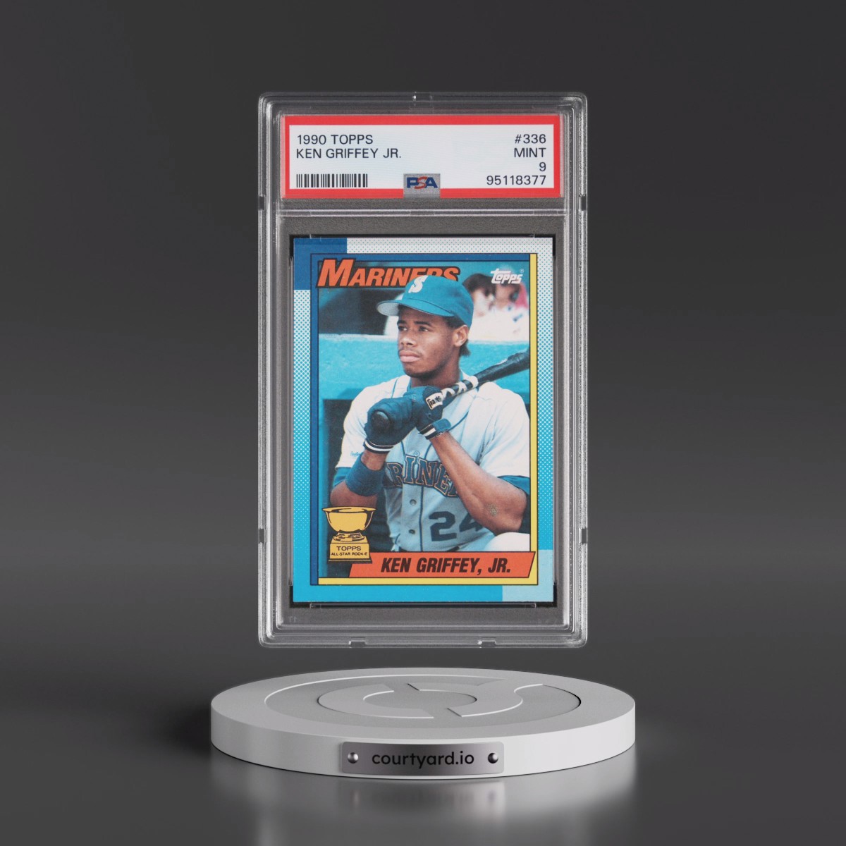 1990 Topps #336 Ken Griffey Jr (PSA 9 MINT)