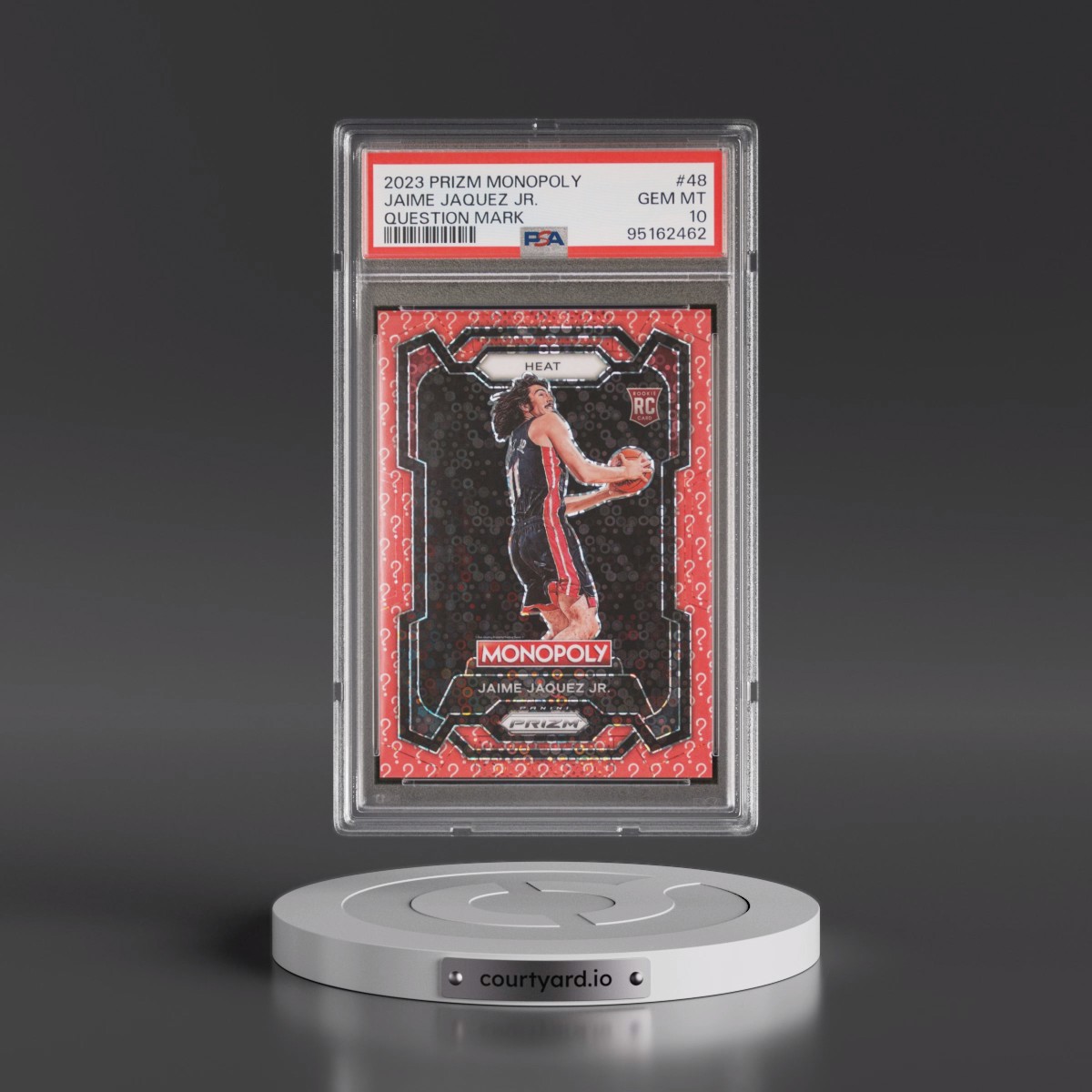 2023 Panini Prizm Monopoly #48 Jaime Jaquez Jr. - Question Mark (PSA 10 GEM MINT)