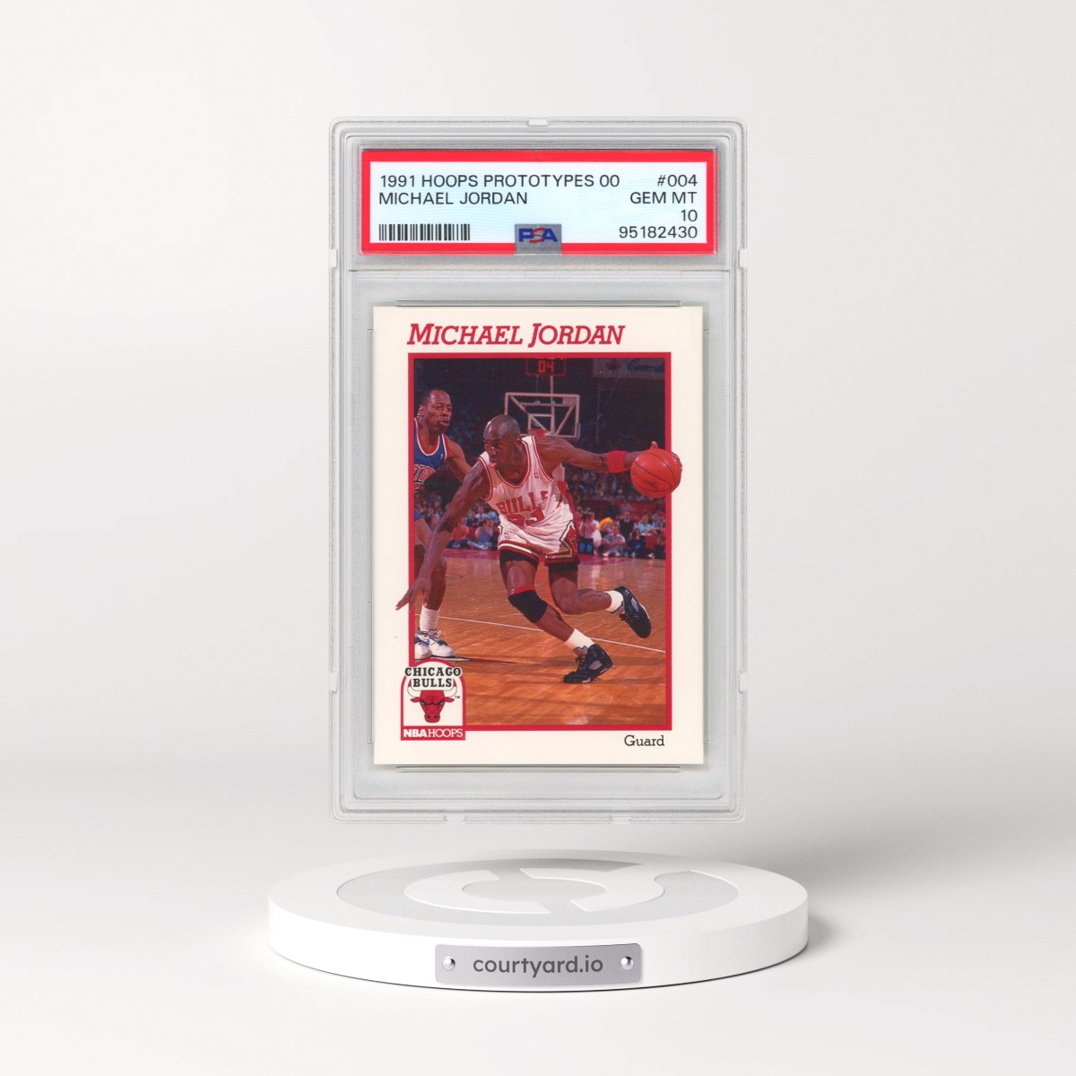 1991 Hoops Prototypes 00 #004 Michael Jordan (PSA 10 GEM MINT)