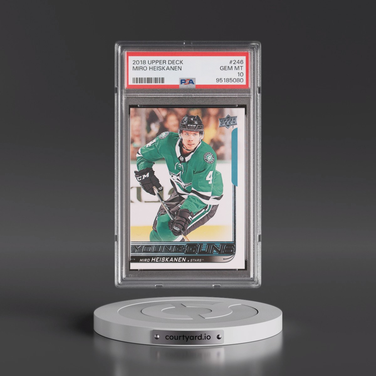 2018 Upper Deck #246 Miro Heiskanen (PSA 10 GEM MINT)