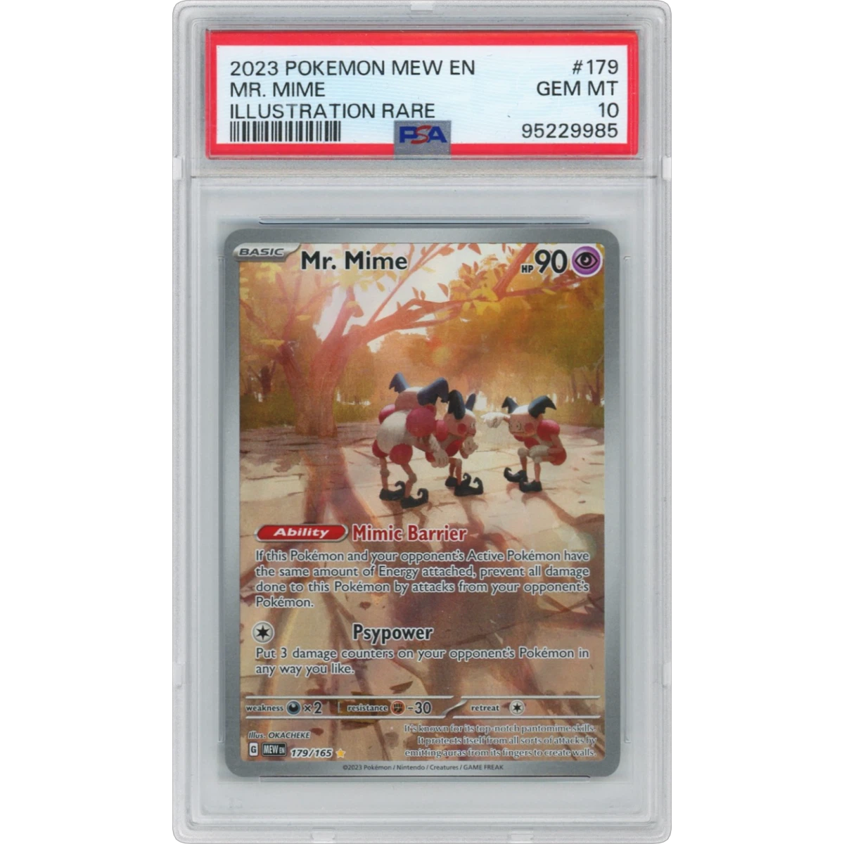 Mr. Mime card artwork