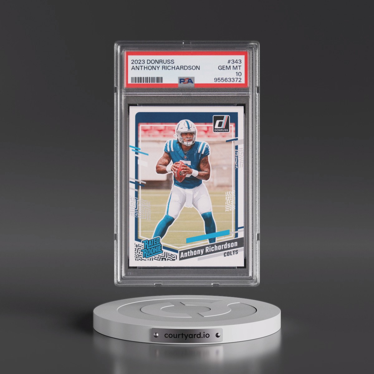 2023 Panini Donruss #343 Anthony Richardson (PSA 10 GEM MINT)