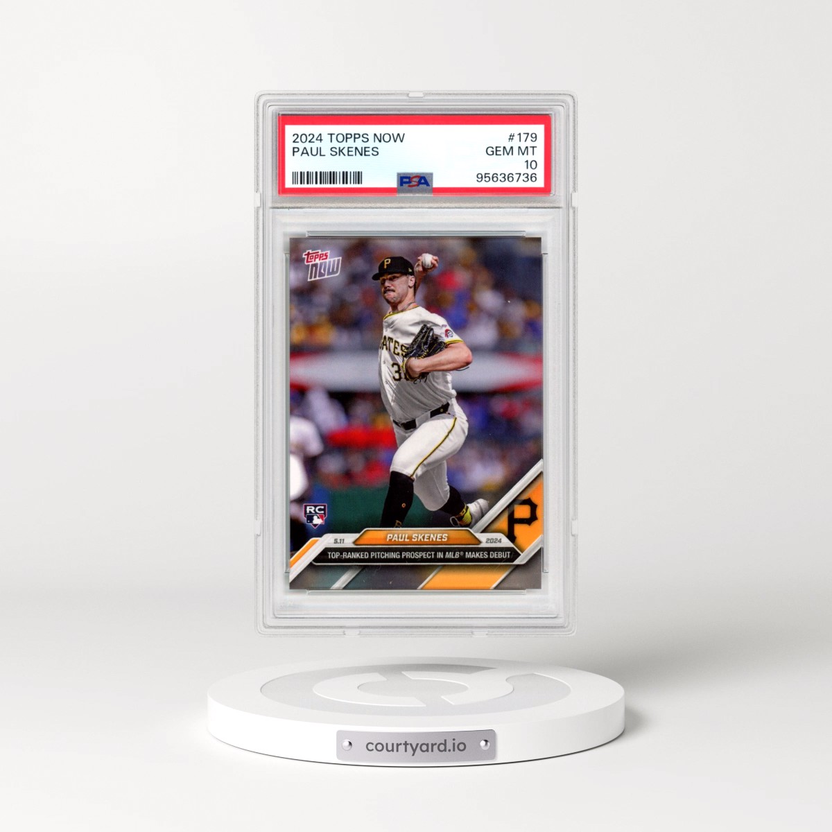2024 Topps Now Paul Skenes #179 PSA 10