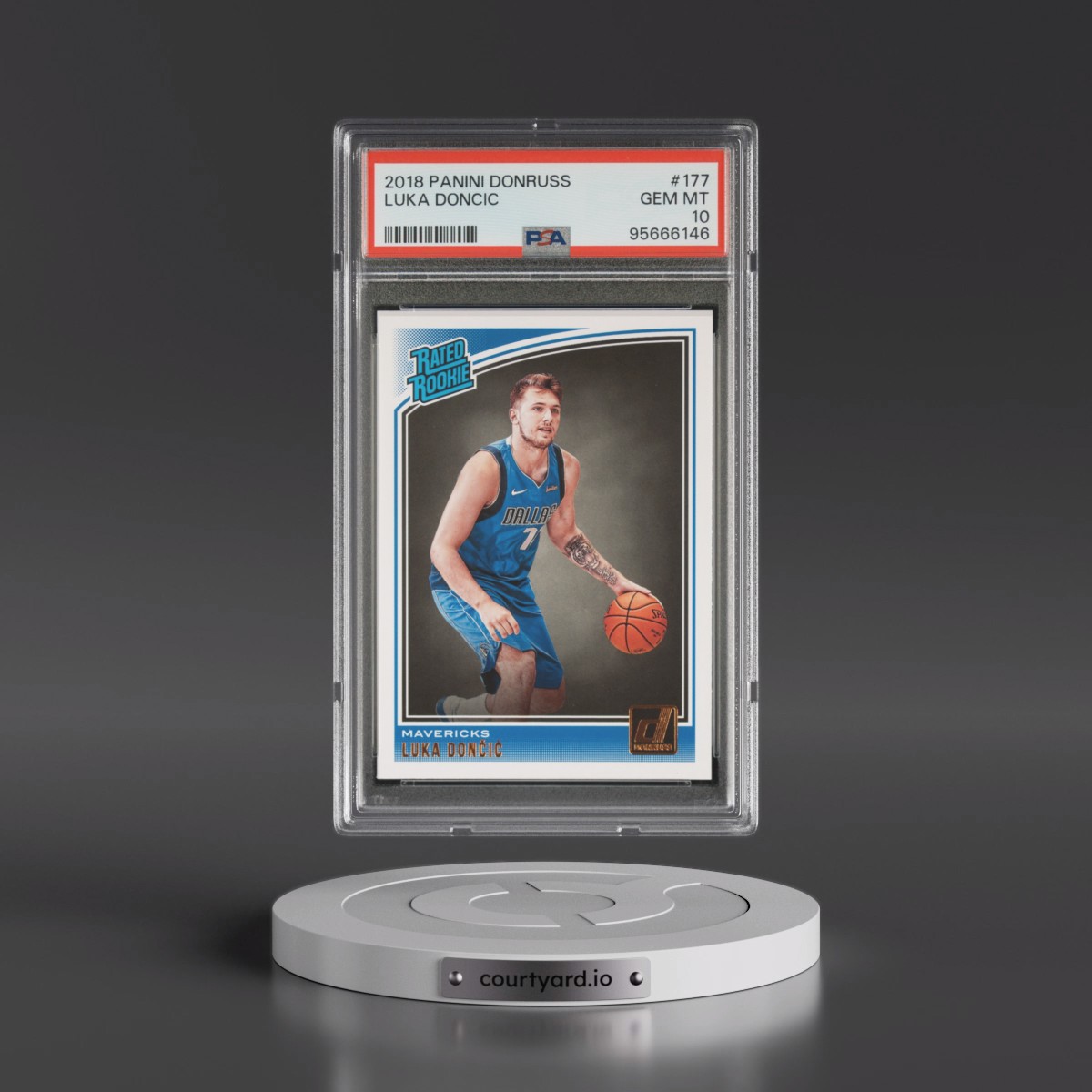 2018 Panini Donruss #177 Luka Doncic (PSA 10 GEM MINT)