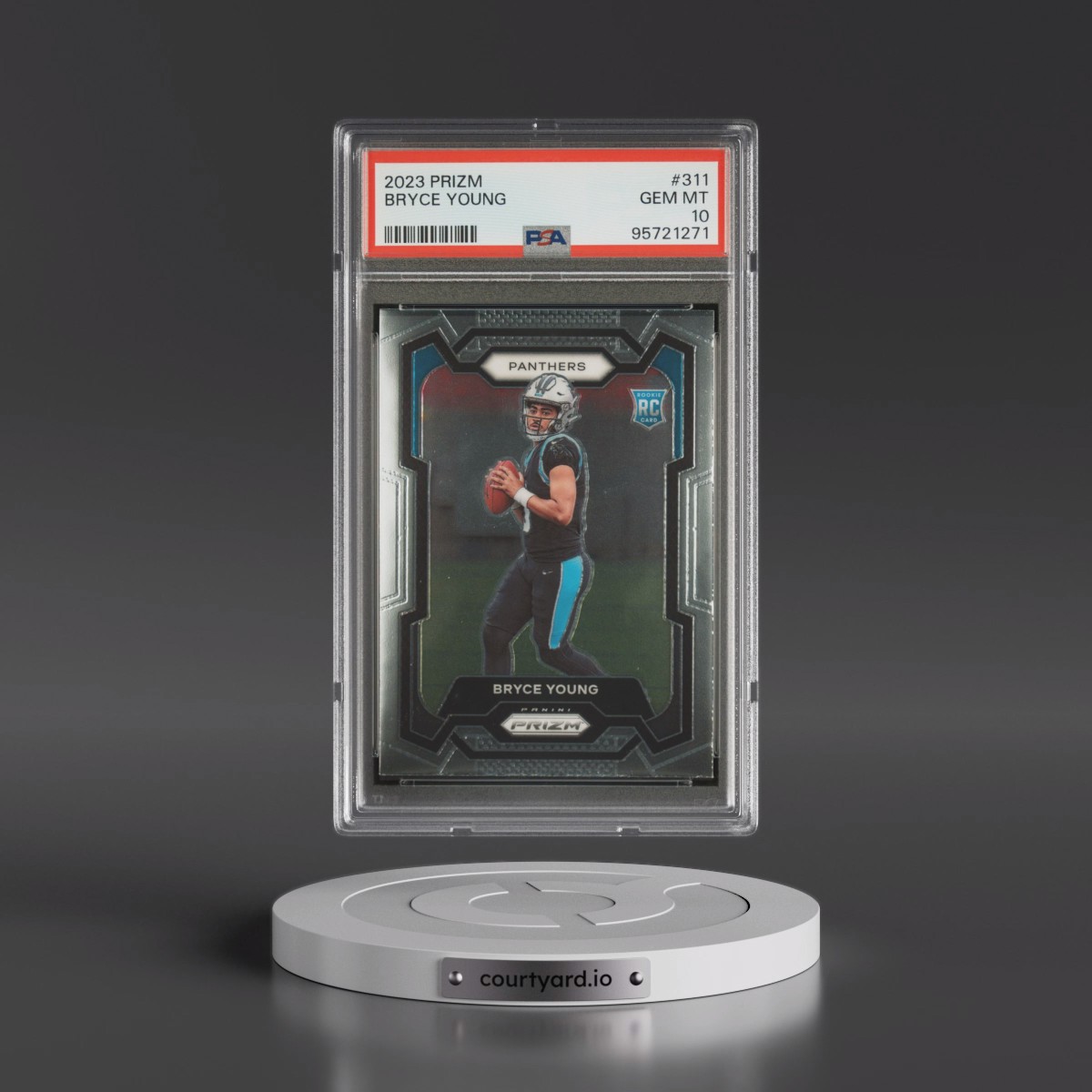 2023 Panini Prizm #311 Bryce Young (PSA 10 GEM MINT)