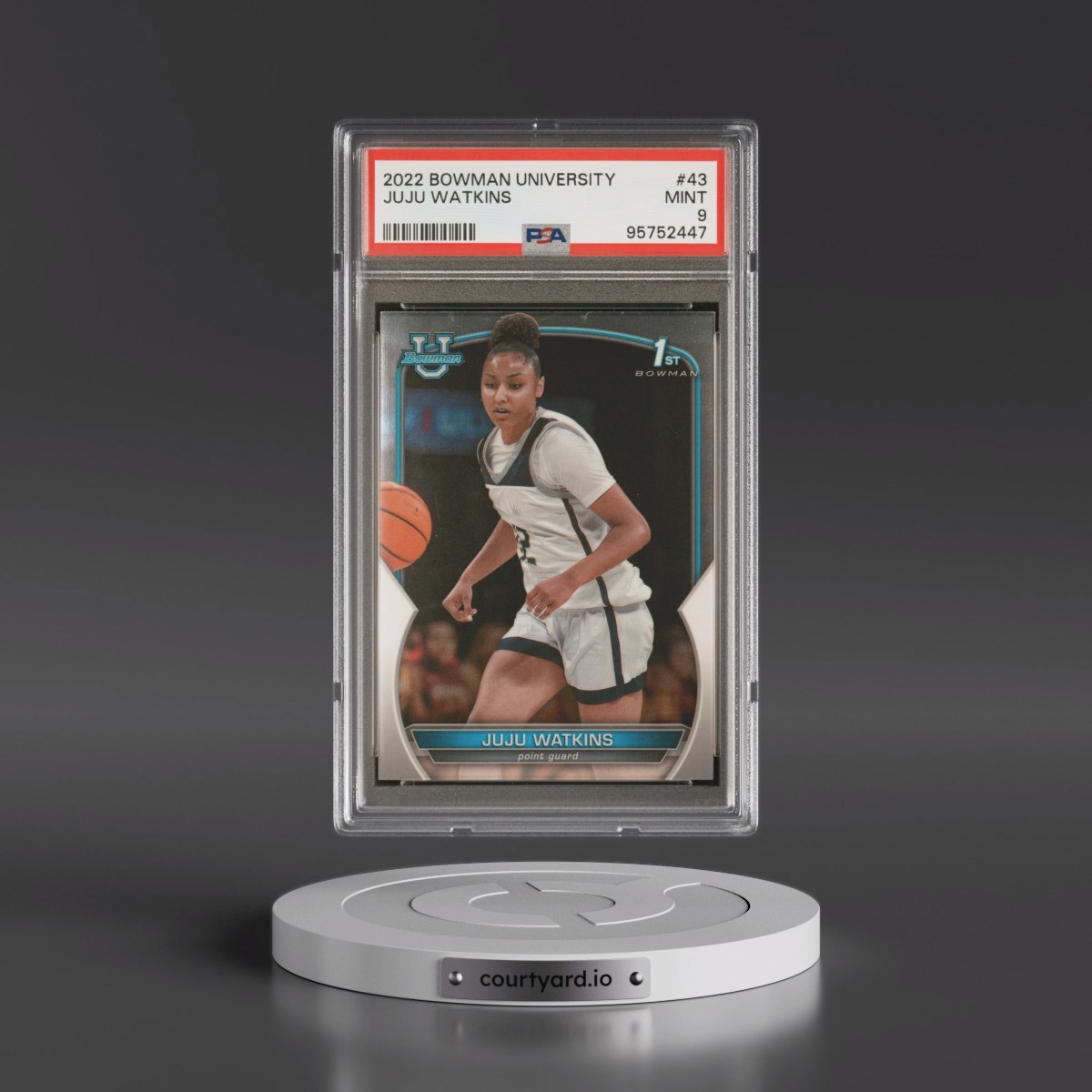 2022 Bowman Chrome University #43 Juju Watkins (PSA 9 MINT)